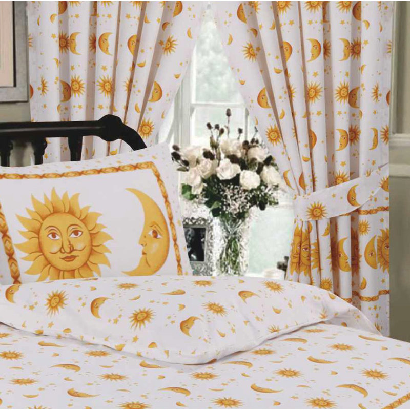 Rives Pencil Pleat Semi Sheer Curtains