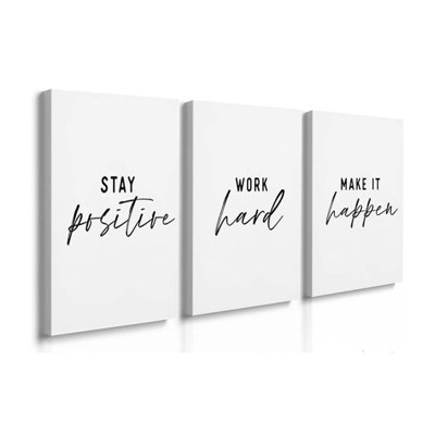 3 Piece Wrapped Canvas Print