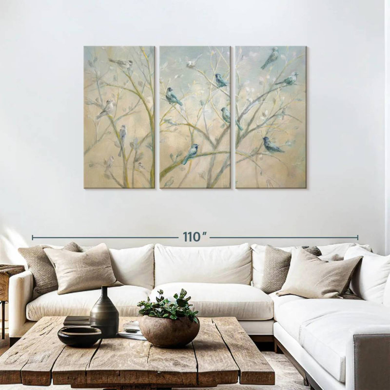 Spring Gathering, 48" H x 74" W
