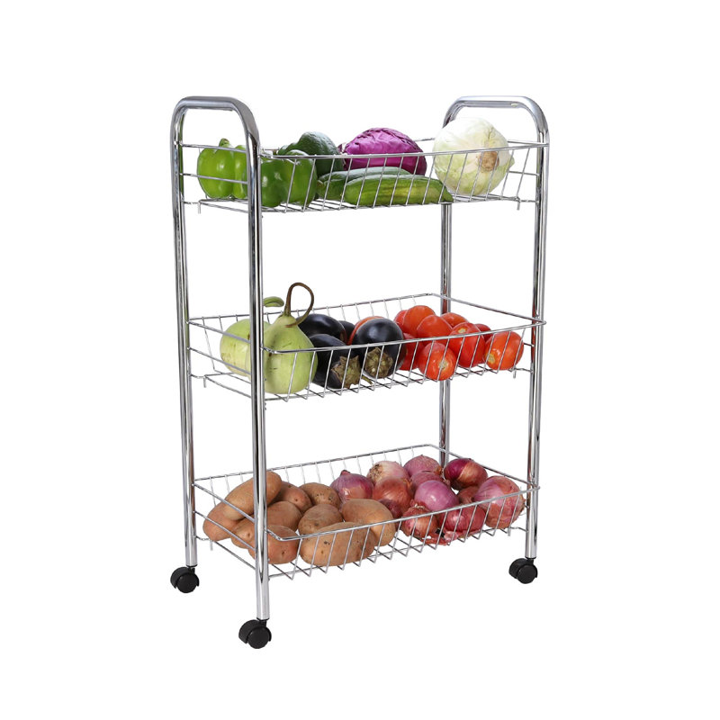 Buckingham 3 Tier Kitchen Storage Trolley