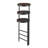 Black And Walnut 3Tier Foldable Plant Stand