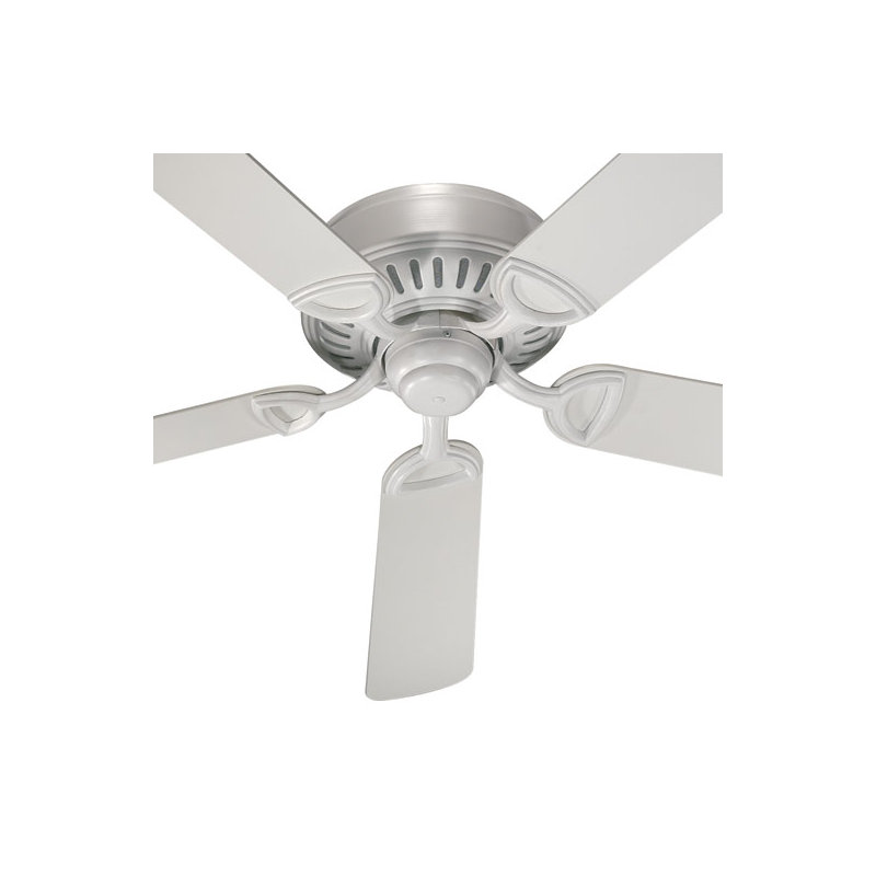 42'' Ceiling Fan, Studio White with Studio White Blades