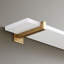 Bodwell Brass Shelf Bracket-512229322-512229324