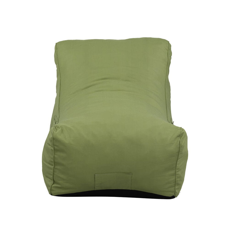 Yukon Fabric Outdoor Friendly Bean Bag Lounger, Sage Green