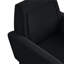 Chaise d'appoint rembourrée avec pieds dorés-857015070