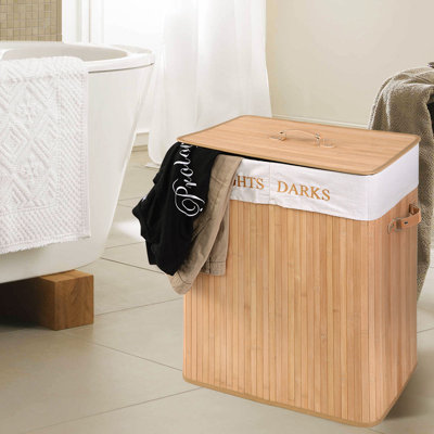 Bamboo Laundry Hamper