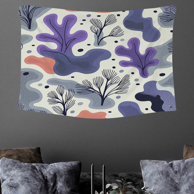 Tapisserie murale Coral Reef - Décoration murale nature, H 50 po x l 60 po