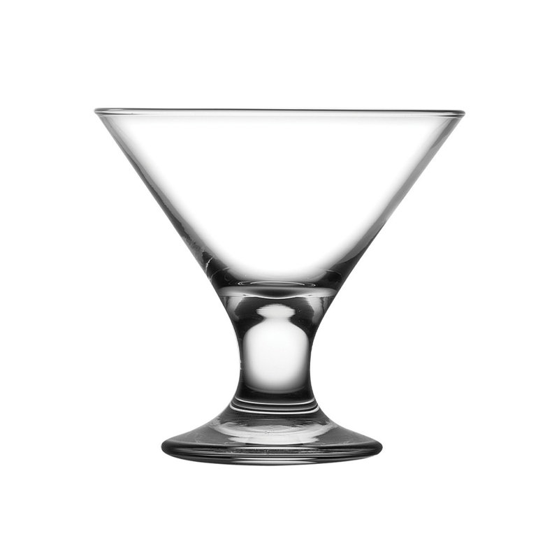 Weleetka Footed Glass Ice Cream Dessert Bowls