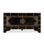 Nador Hand-Painted Brass Inlay Storage Trunk Coffee Table-1121909633