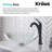 Glass Circular Vessel Bathroom Sink with Faucet-35841291