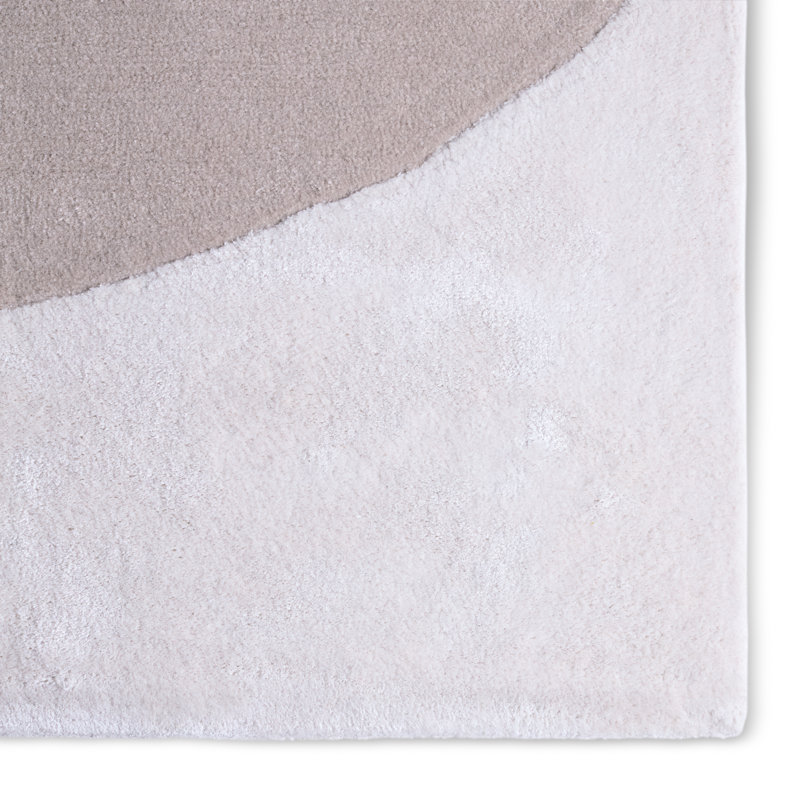 Jaipur Living Elior LYD02 Tufted Abstract Ivory/Tan Area Rug (10'X14'), Rectangle 6' x 9'
