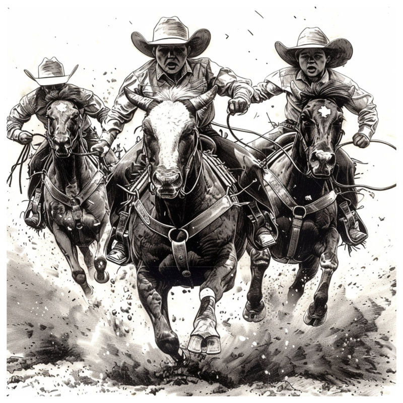 Jeté en polaire Cowboys - Jetés de sport pour canapés ou lits, L 68 po x H 80 po