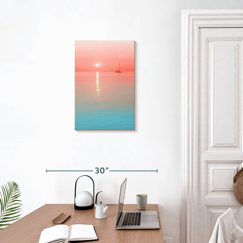 Gillard Coral Sea Sunrise, H 24 po x l 16 po