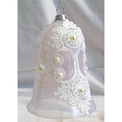 3.75'' Handmade Glass Holiday Shaped Ornament