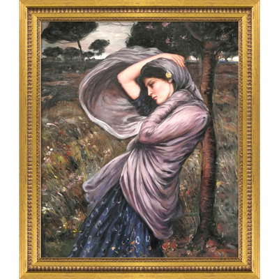 « alésageas » par john william waterhouse, peinture sur toile encadrée