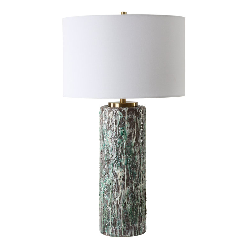 Varanasi Teal Table Lamp