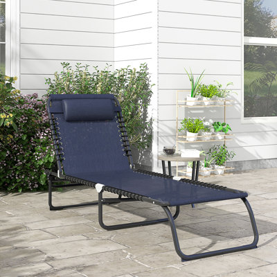 Méridienne pliante Outsunny