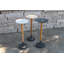 Table basse en teck et marbre-890628156