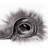 Gray Novelty Faux Sheepskin Fur Shag Area Rug-1185064367