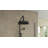 Abbey 10 x 22 Shower Faucet Set with Handshower, Matte Black-118340093
