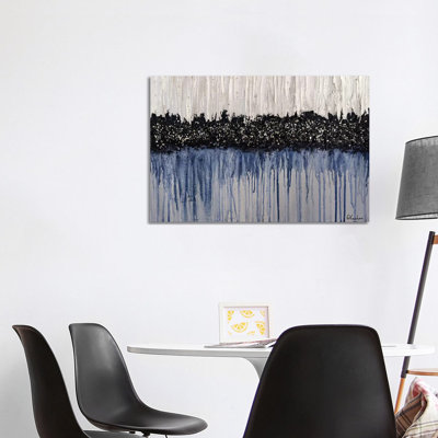 Melting Ice by Nikki Chauhan - Wrapped Canvas Painting