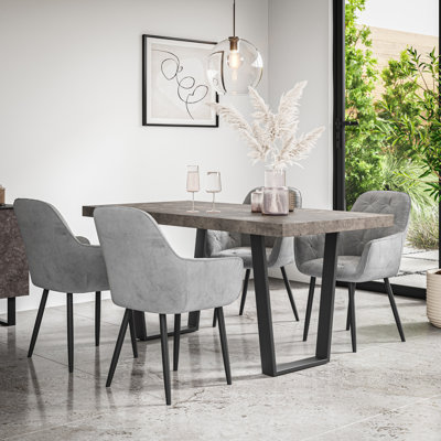 Ahlina 4 - Person Dining Set