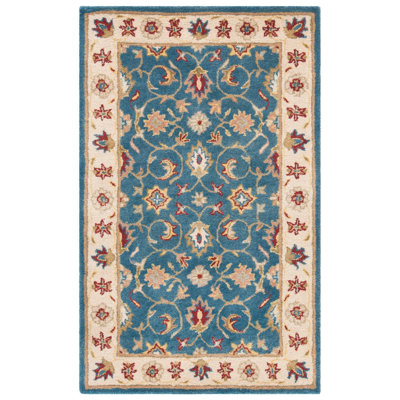 Tapis oriental en laine touffeté à la main Tingley