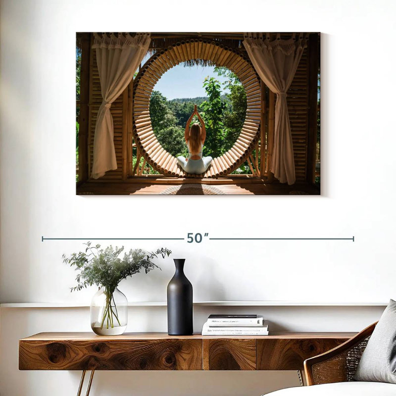 Kerrick Yoga Retreat, H 26 po x l 39 po