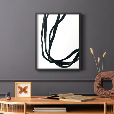 Onyx Ribbon II, reproduction encadrée - bois massif