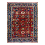 Serapi One-of-a-Kind Rectangle 9'x 11'9" Hand Knotted Area Rug