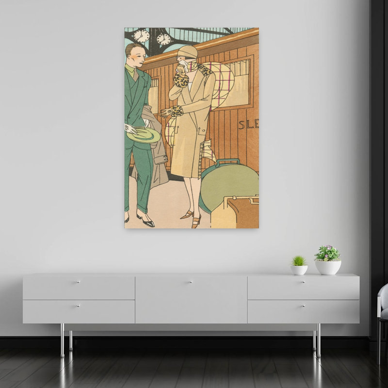 Art mural rétro Art Gout Beaute IV, H 60 po x l 40 po