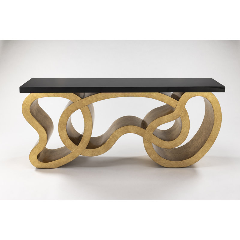 68'' Marble Top Console Table