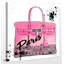 «Pink Paris», reproduction d'impression encadrée-64007941-64007946