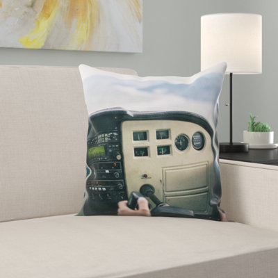 Coussin décoratif hélicoptère