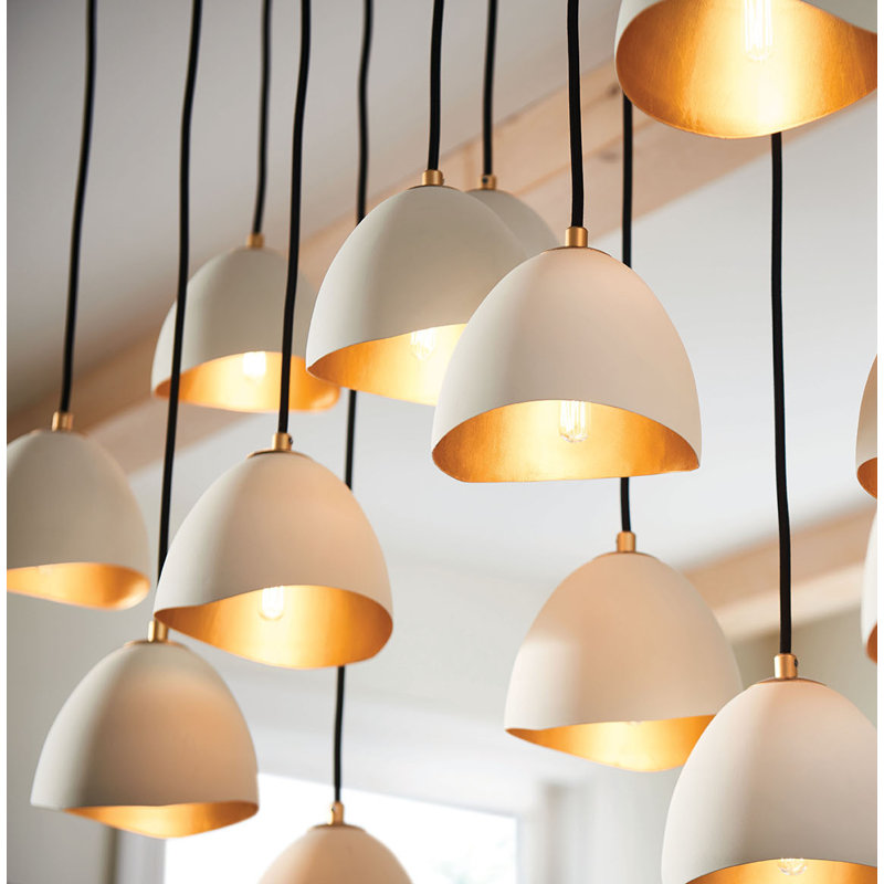 Nula 14 - Light Chandelier, Shell White