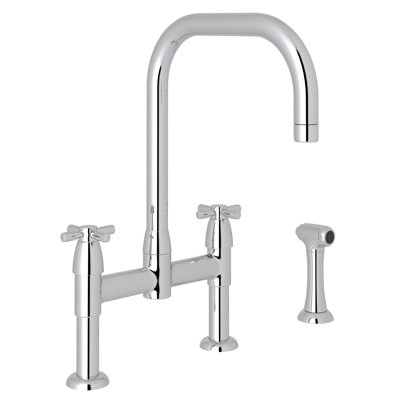 Holborn™ Bridge Faucet With Side Spray