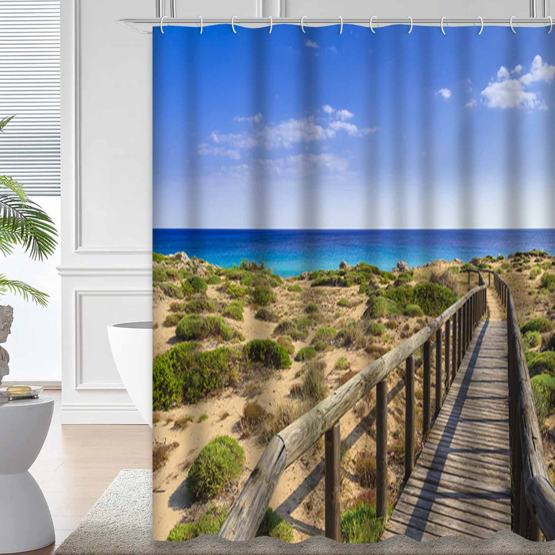 Belles plages, Italie, parc, mer, côte, plage, sable, bord de mer, avec 12 crochets, L 72 po x l 72 po