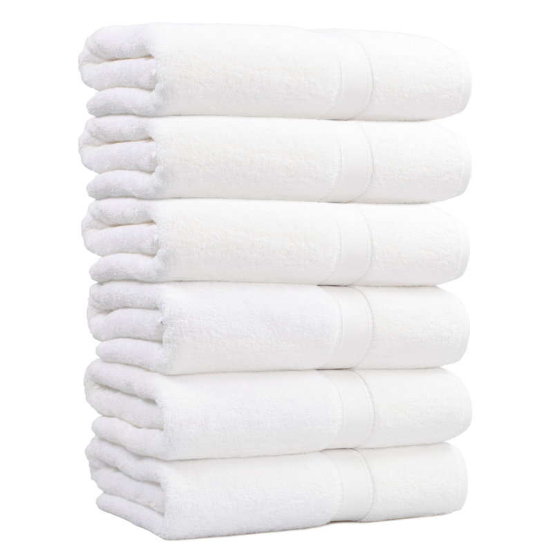 Sinemis Super Plush Bath Towel, White