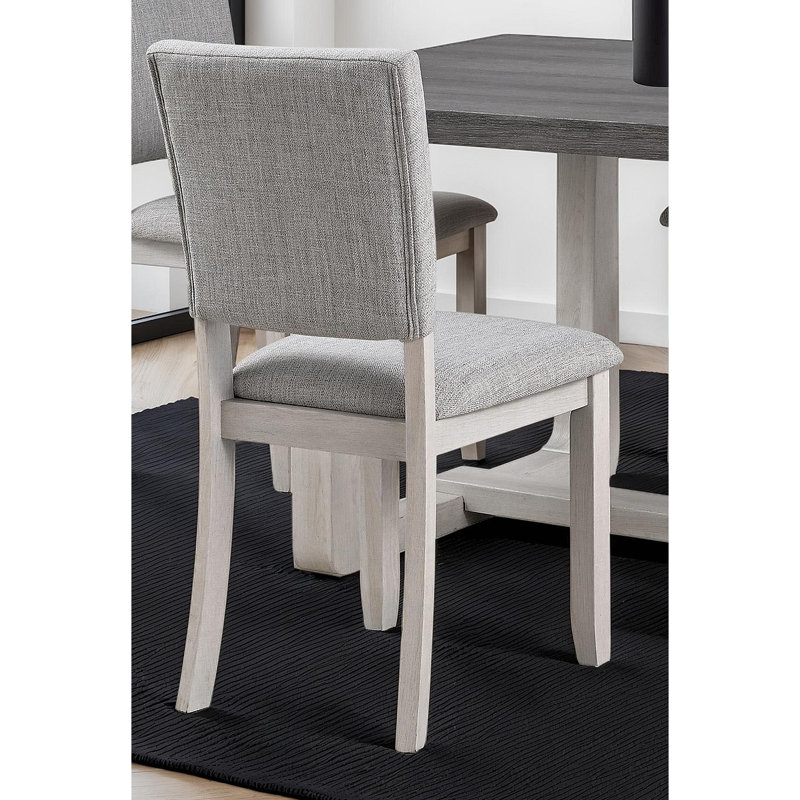 Chaise d'appoint 4Pc, Gris, Gris