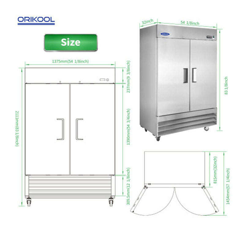 Réfrigérateur commercial ORIKOOL
