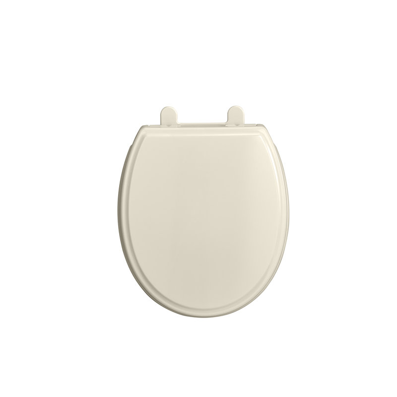 Traditional Round Toilet Seat and Lid, Linen