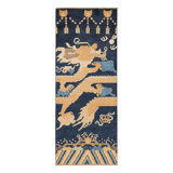 One-of-a-Kind 2'6" X 6'4" Hand Knotted Area Rug