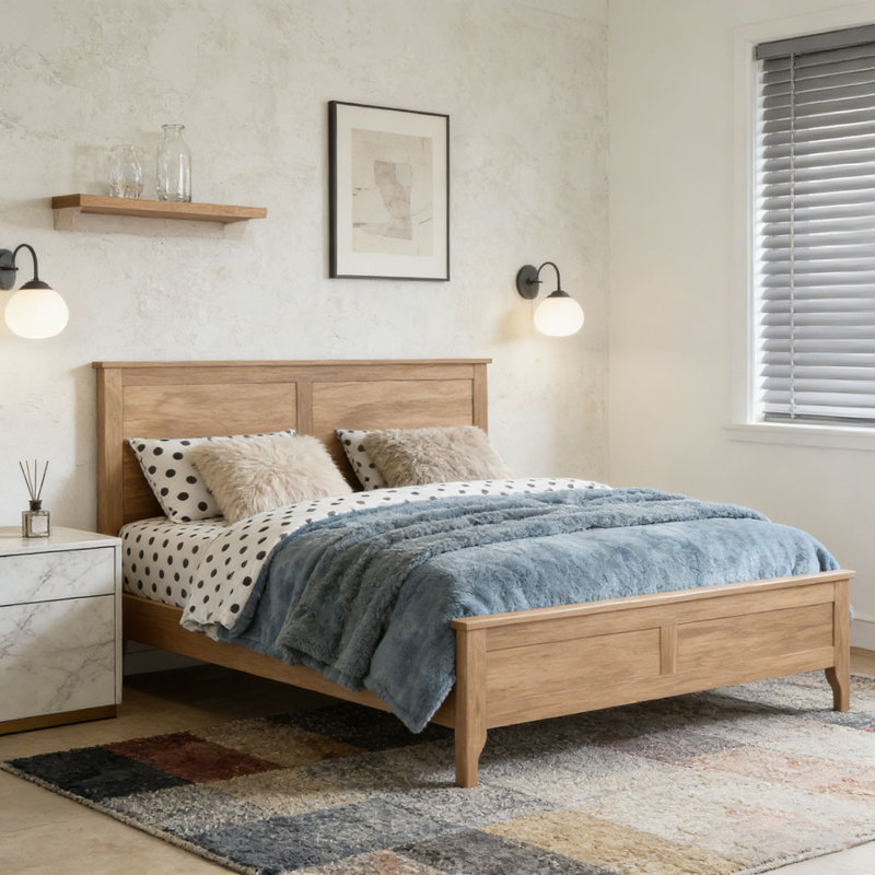 Lit plateforme Modern, Grand lit, Seadrift