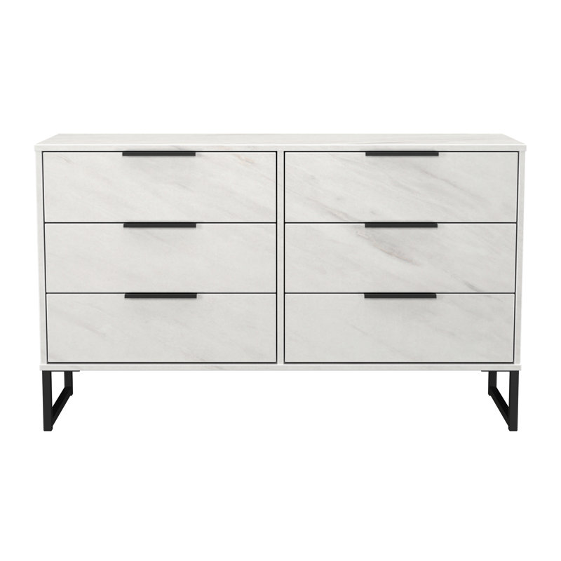 Turah 115cm W 6 - Drawer Chest of Drawers