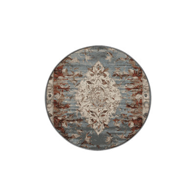 Machine Washable Gray Area Rug