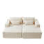 Canapé-lit modulaire surdimensionné de 87 po Modern-92838585