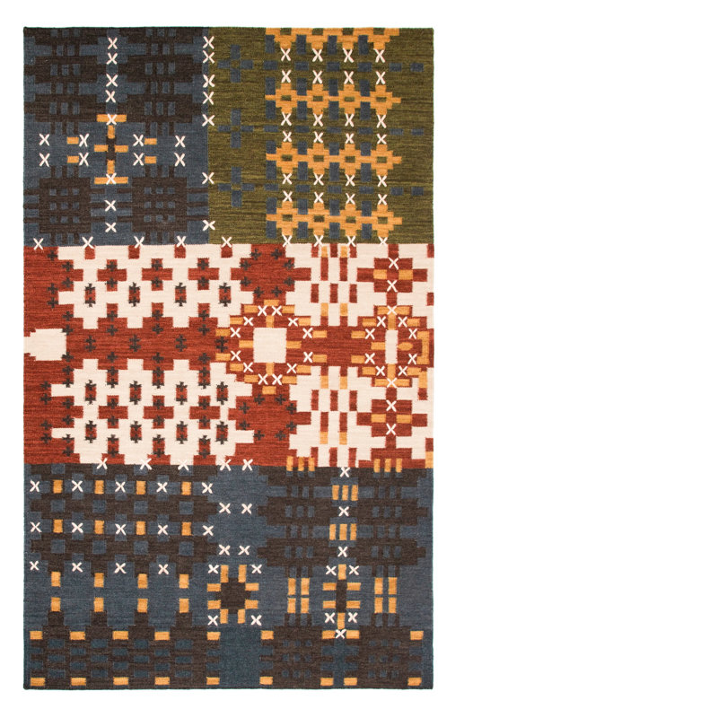 Firle Rosewood Rug, Rectangle 6'7" x 9'10"