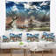 Tapisserie «Landscape Tower Bridge at Night»-28502302