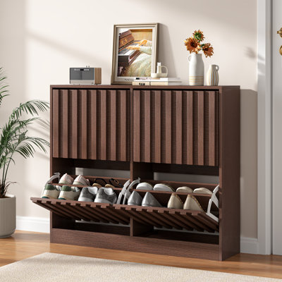 Bethena 16 - Pair Flip Down Shoe Storage