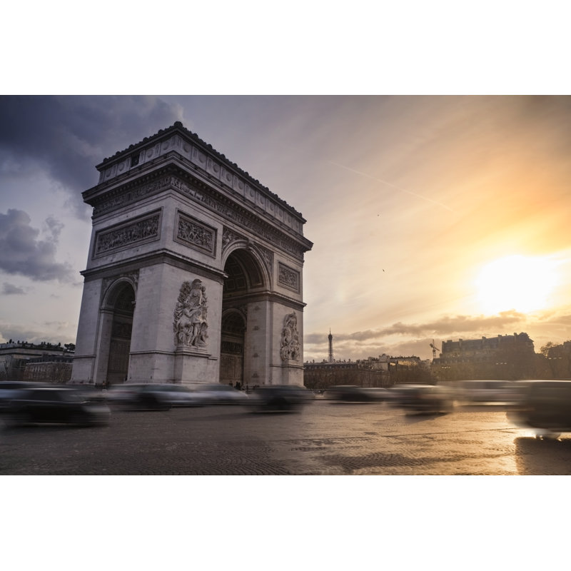 Alfani Place De L'etoile - Wrapped Canvas Print, 30cm H x 46cm W x 3.8cm D